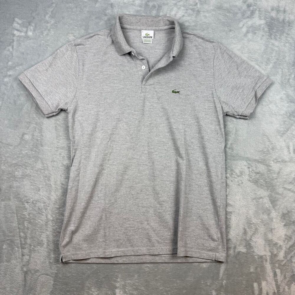 Lacoste Men's Grey Polo-shirts